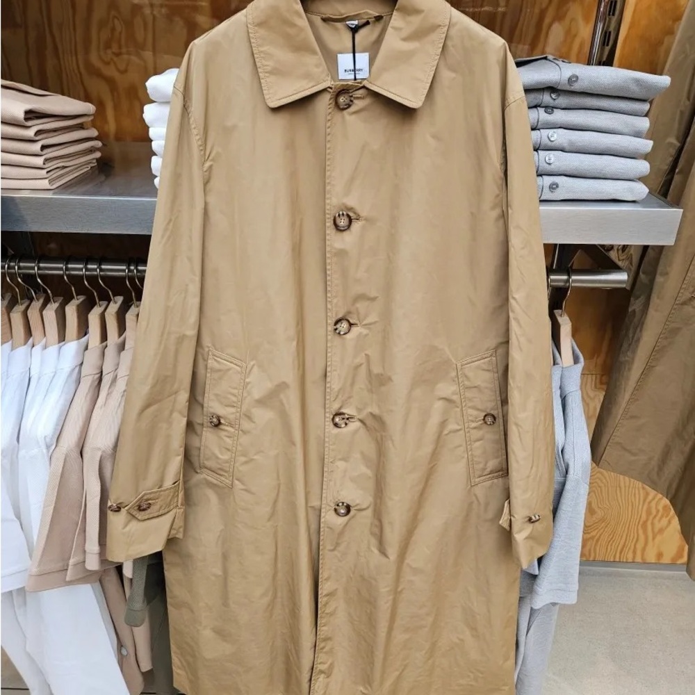 Burberry Tan Trench Coat